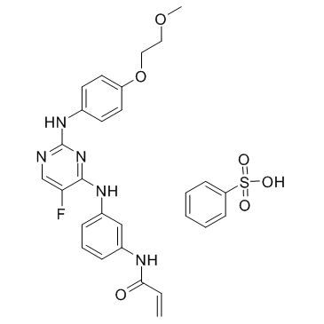 Spebrutinib besylate 1360053-81-1